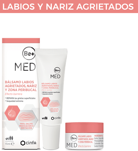 Bálsamo Labios agrietados, nariz y zona peribucal