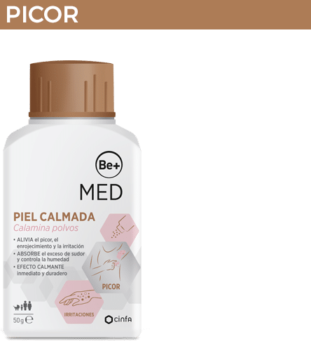 Piel Calmada Calamina Polvos