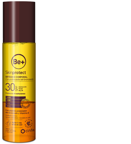 Bifásico Corporal SPF30 con Potenciador del Bronceado