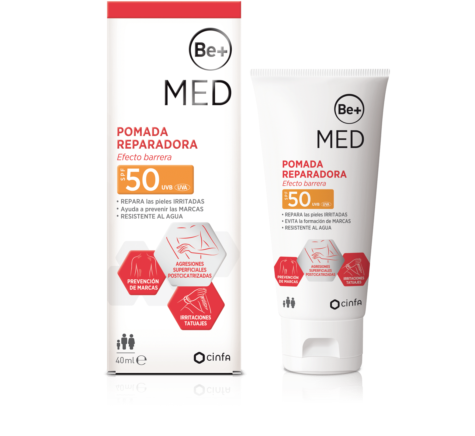 Pomada Reparadora Efecto Barrera SPF50